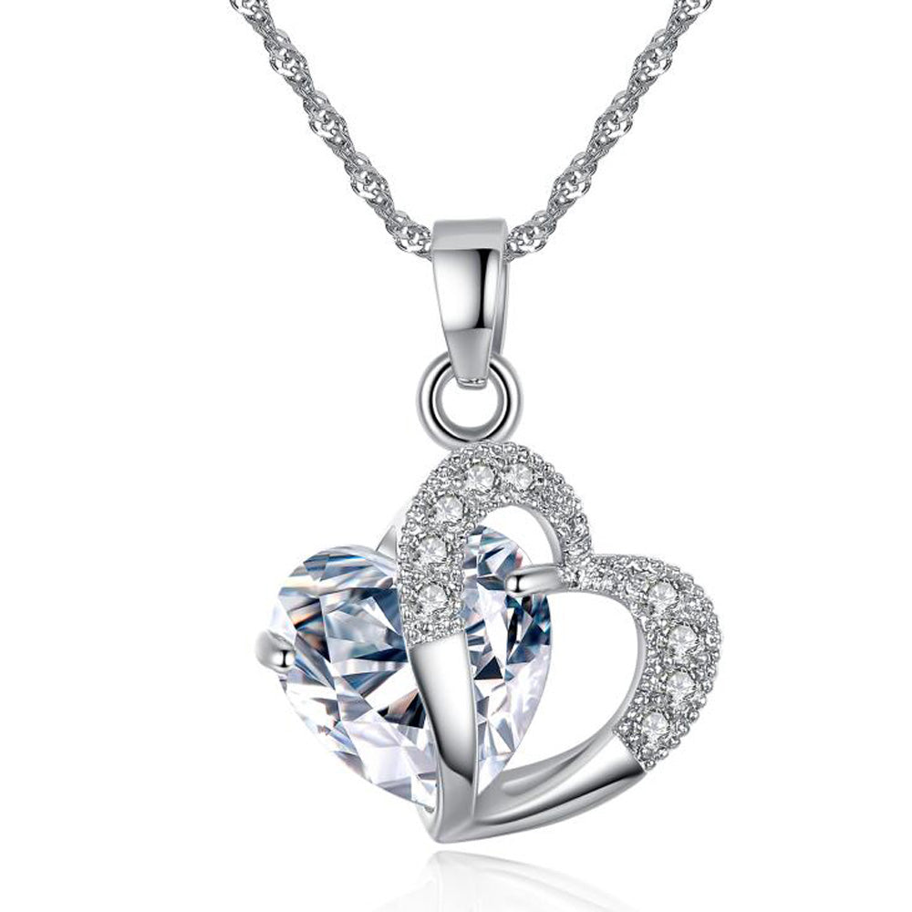 Crystal Heart Necklace