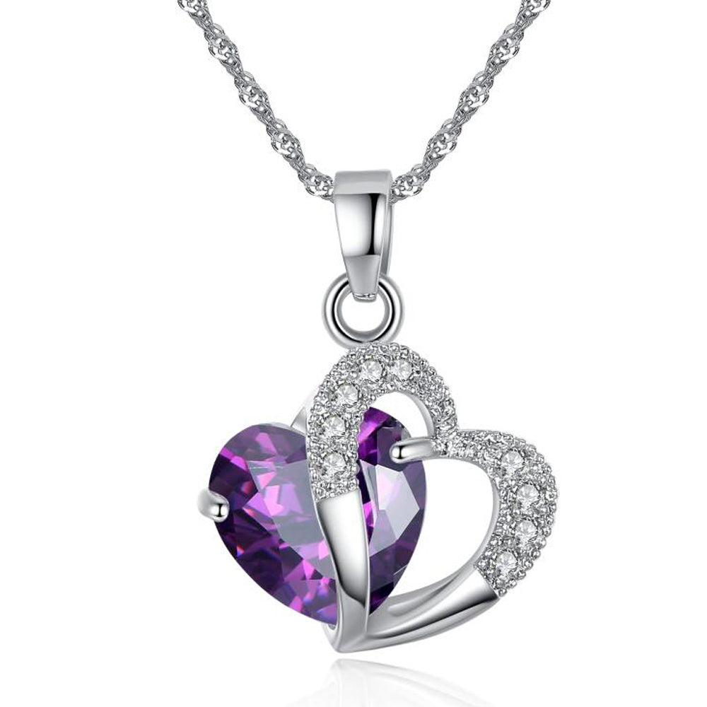 Crystal Heart Necklace
