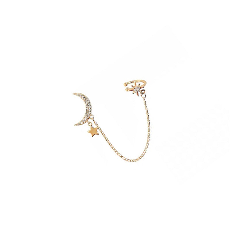 Crescent Moon Earring