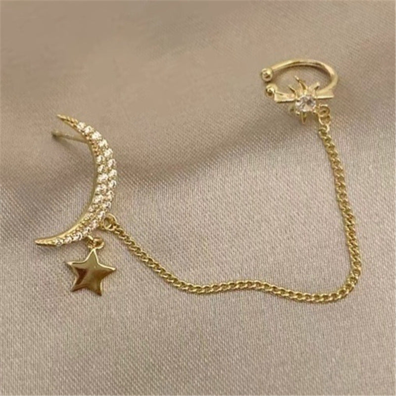 Crescent Moon Earring